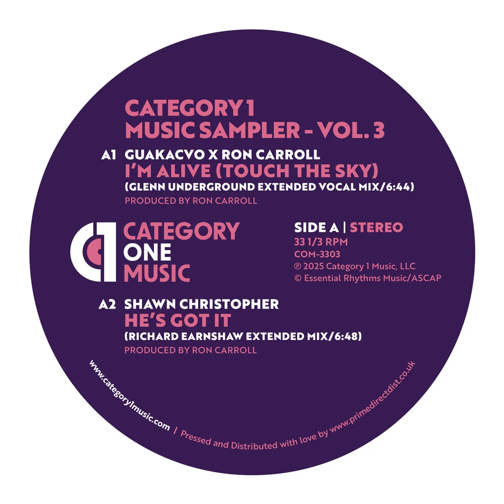 Category 1 Music Sampler - Vol. 3