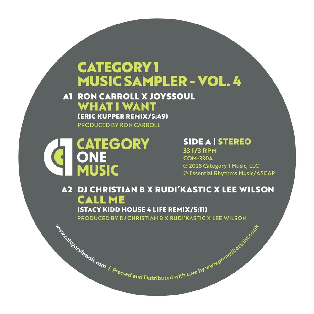 Category 1 Music Sampler - Vol. 4